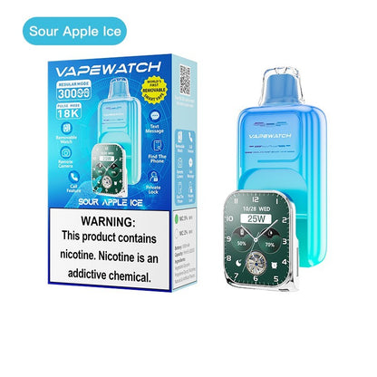 Kit jetable JNR VapeWatch Removable Screen 30K (30000 Puffs)