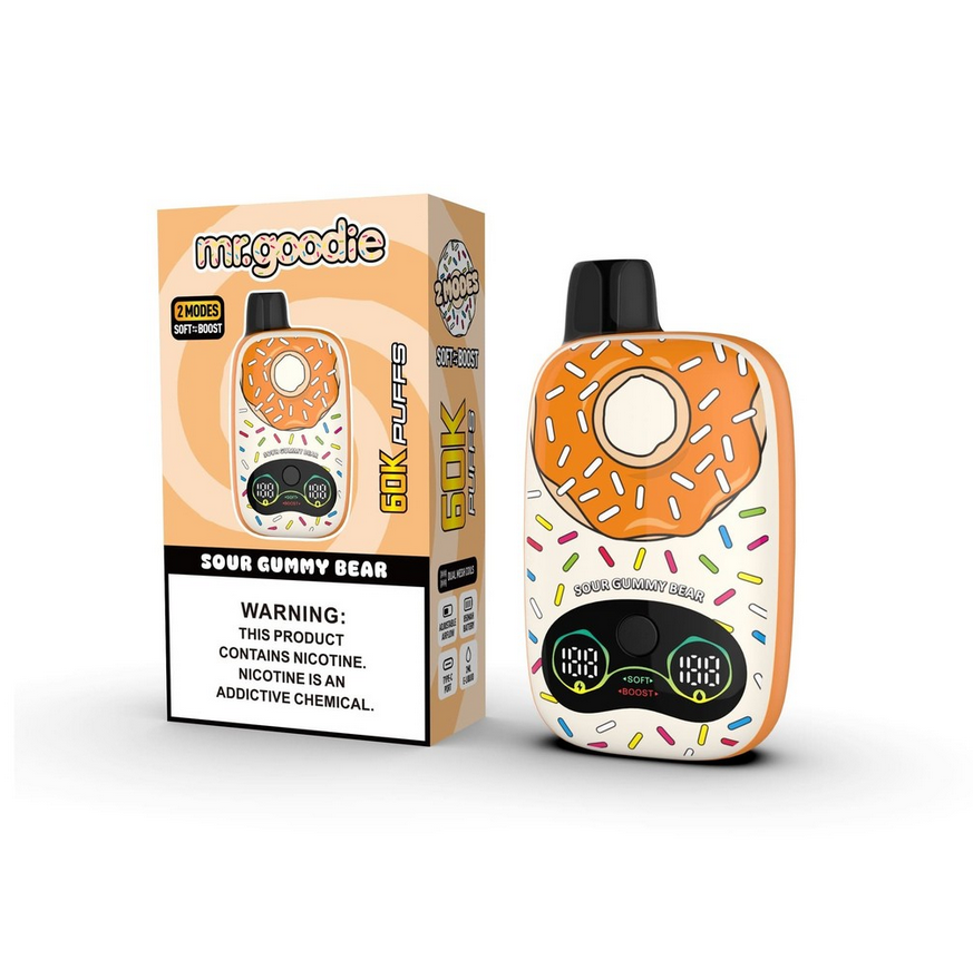 Kit jetable Mr.Goodie Donut 60000 60K Puffs