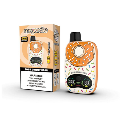 Kit jetable Mr.Goodie Donut 60000 60K Puffs