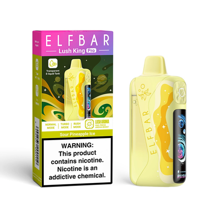 Kit jetable rechargeable ELF BAR Lush King Pro 40000 40K Puffs