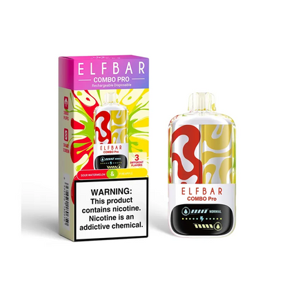 Kit jetable ELF Bar Combo Pro 30000