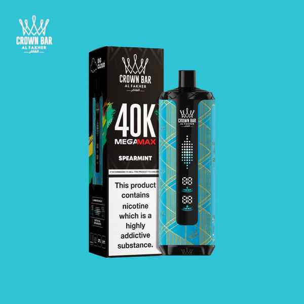 Kit jetable AL Fakher Crown Bar Mega Max 40K 40000 Puffs