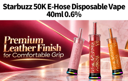 Kit jetable Starbuzz 50K E-Hose 40ml (50000 Puffs)