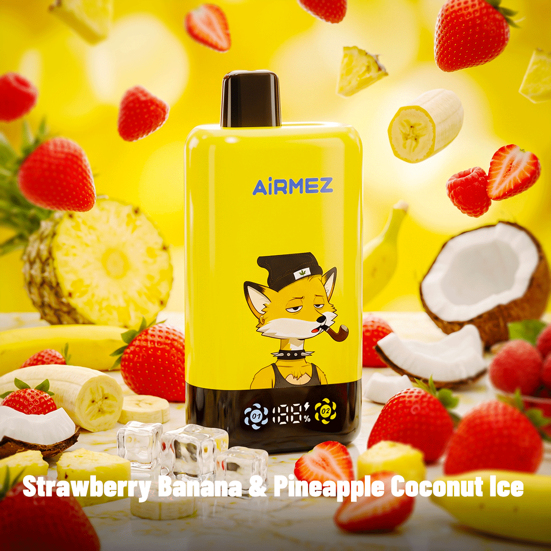 Kit jetable AiRMEZ Fox 2in1 Pro 80K 80000 Puffs