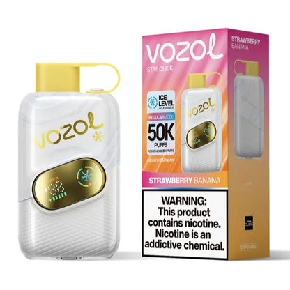 Kit jetable rechargeable Vozol Star Click 50K Puffs (50000 Puffs)