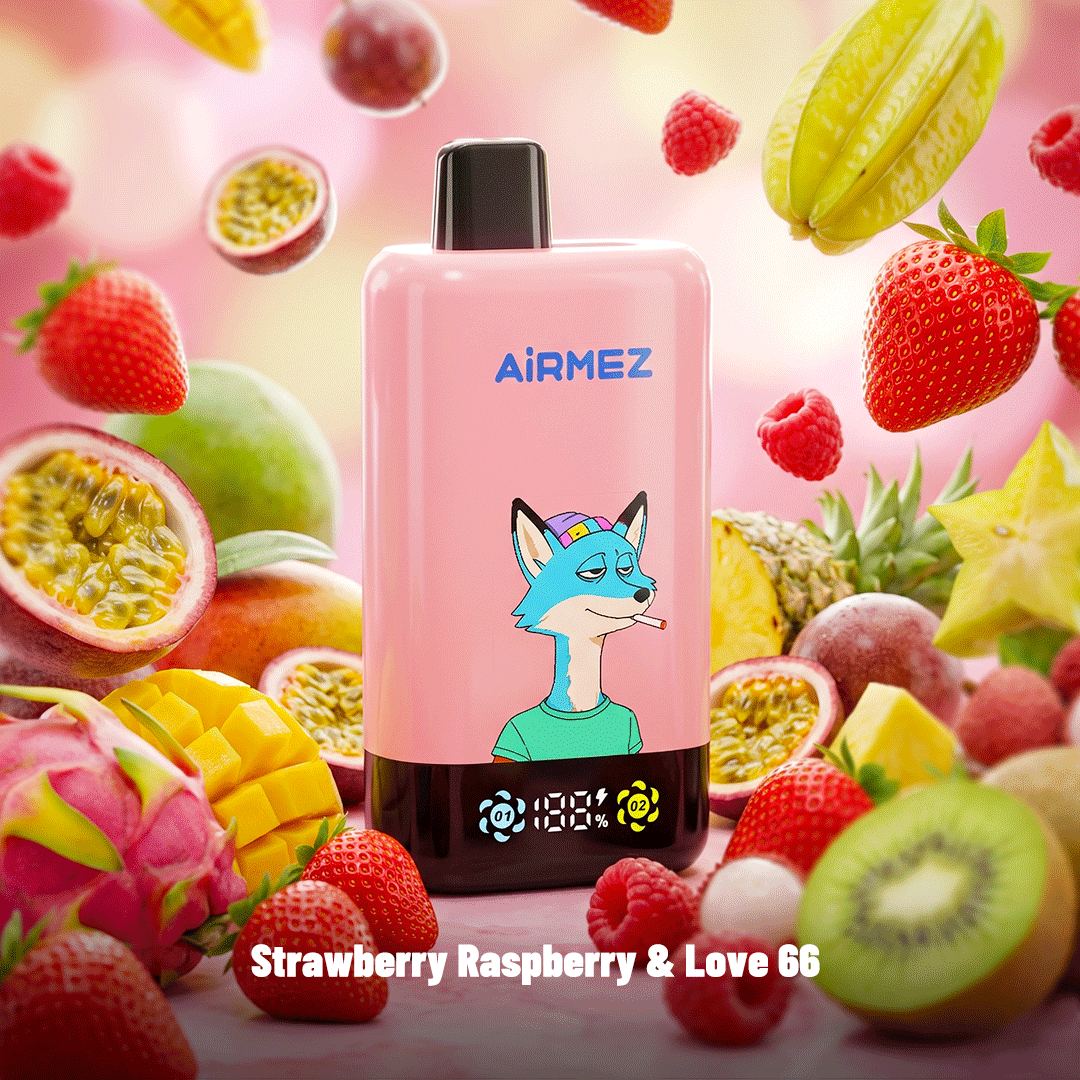 Kit jetable AiRMEZ Fox 2in1 Pro 80K 80000 Puffs