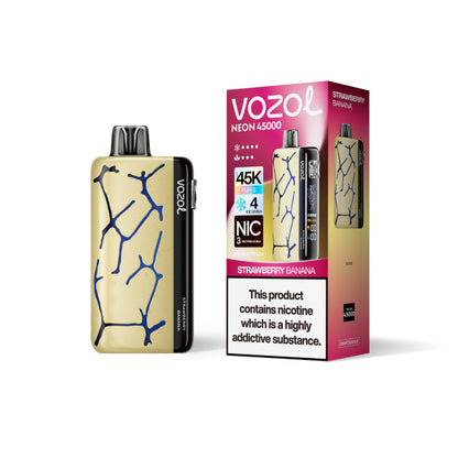 Kit jetable prérempli Vozol Neon 45000 Puffs 24 ml (45K Puffs)