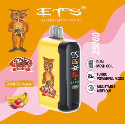 Kit jetable ETS Monster 25000 25K Puffs