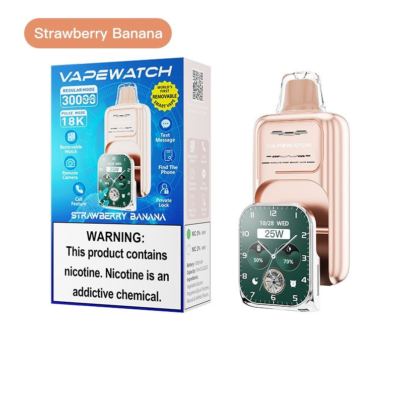 Kit jetable JNR VapeWatch Removable Screen 30K (30000 Puffs)