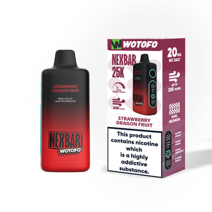 Kit jetable Wotofo Nexbar 25K 25000 Puffs