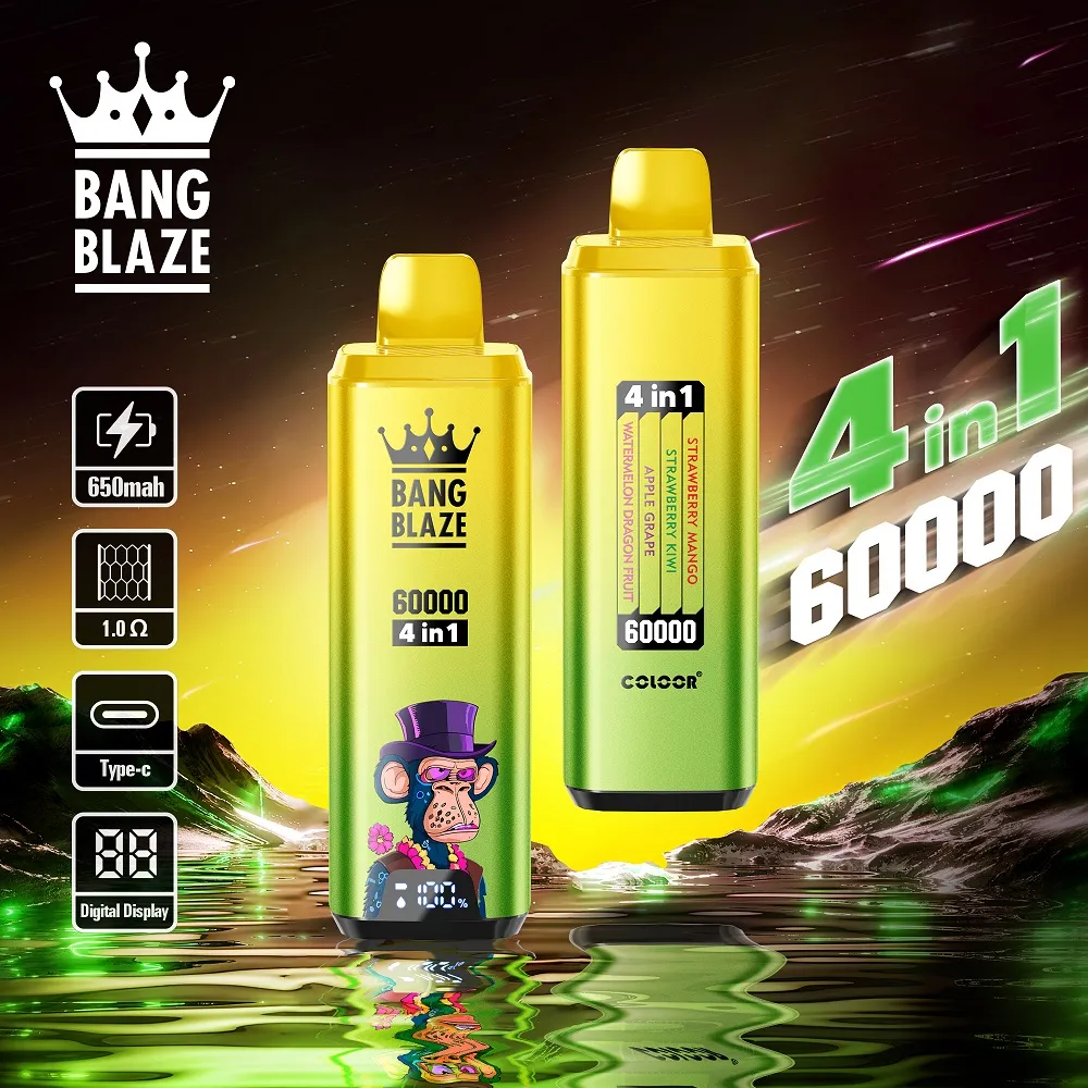 Kit jetable rechargeable Bang Blaze 4IN1 60000 Puffs