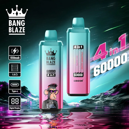 Kit jetable rechargeable Bang Blaze 4IN1 60000 Puffs