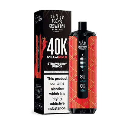 Kit jetable AL Fakher Crown Bar Mega Max 40K 40000 Puffs