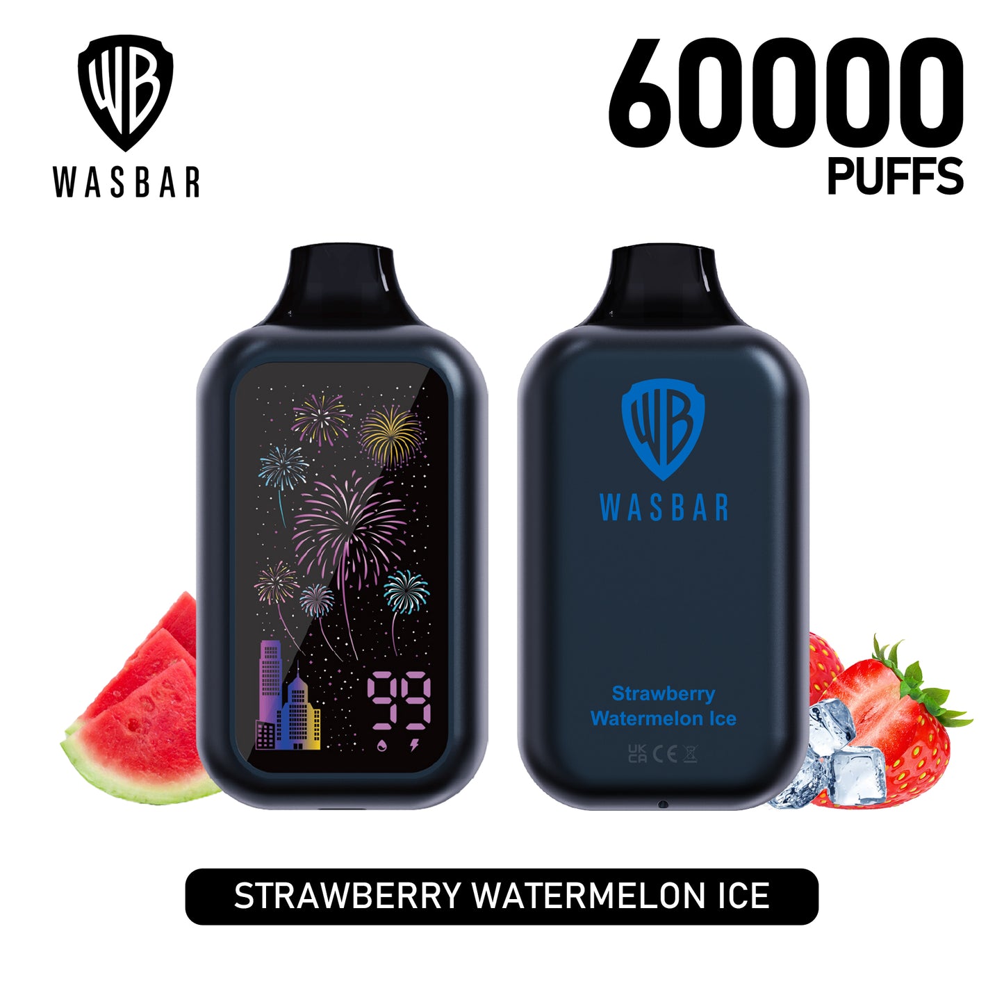 Kit jetable rechargeable WASBAR 60000 60K Puffs