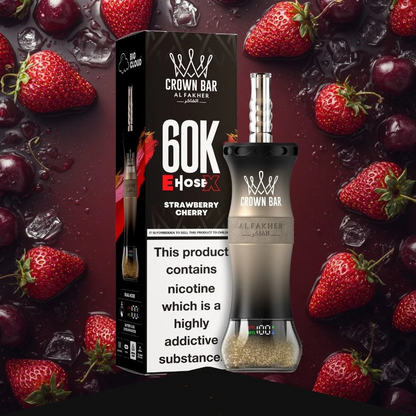 Kit jetable AL Fakher Crown Bar 60K 60000 Puffs E-Hose X