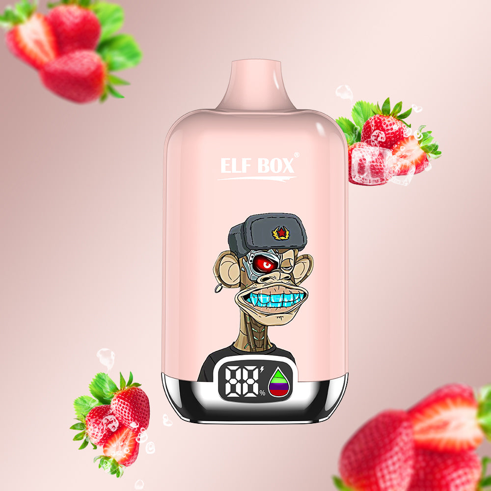 Kit jetable ELF BOX Digital 12000 Puffs