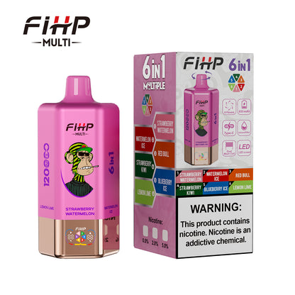 Kit jetable rechargeable FIHP Multi 120000 120K Puffs 6 in 1