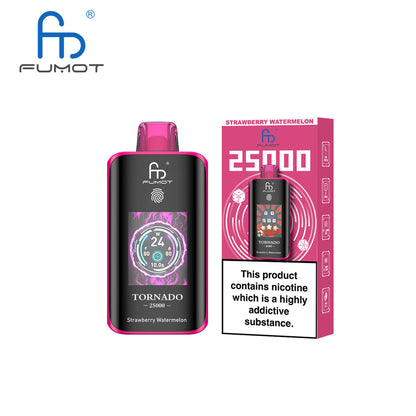 [Clearance Sale] Kit jetable rechargeable Fumot Randm Tornado 25000 25K Puffs (Touch Button)
