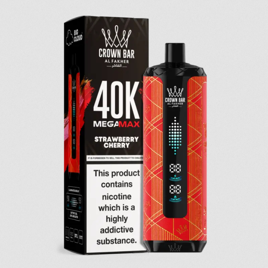 Kit jetable AL Fakher Crown Bar Mega Max 40K 40000 Puffs