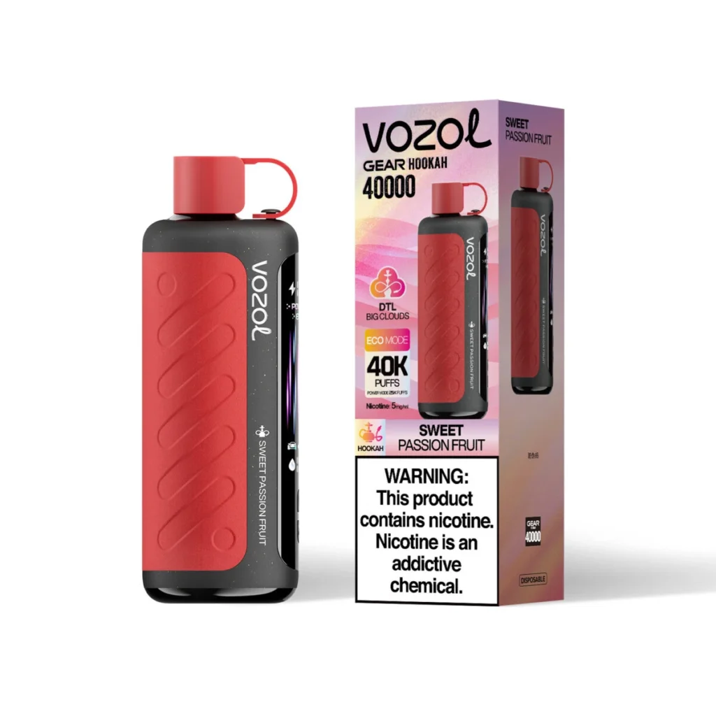 Kit jetable Vozol Gear Hookah 40000 40K Puffs