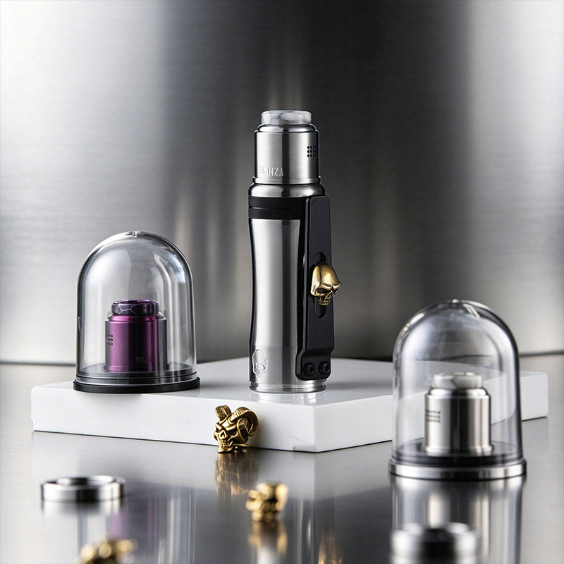Thunder Cloud X Vaping Bogan Bonza Pro Mech Mod (compatible avec un accu 21700/18650)