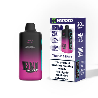 Kit jetable Wotofo Nexbar 25K 25000 Puffs