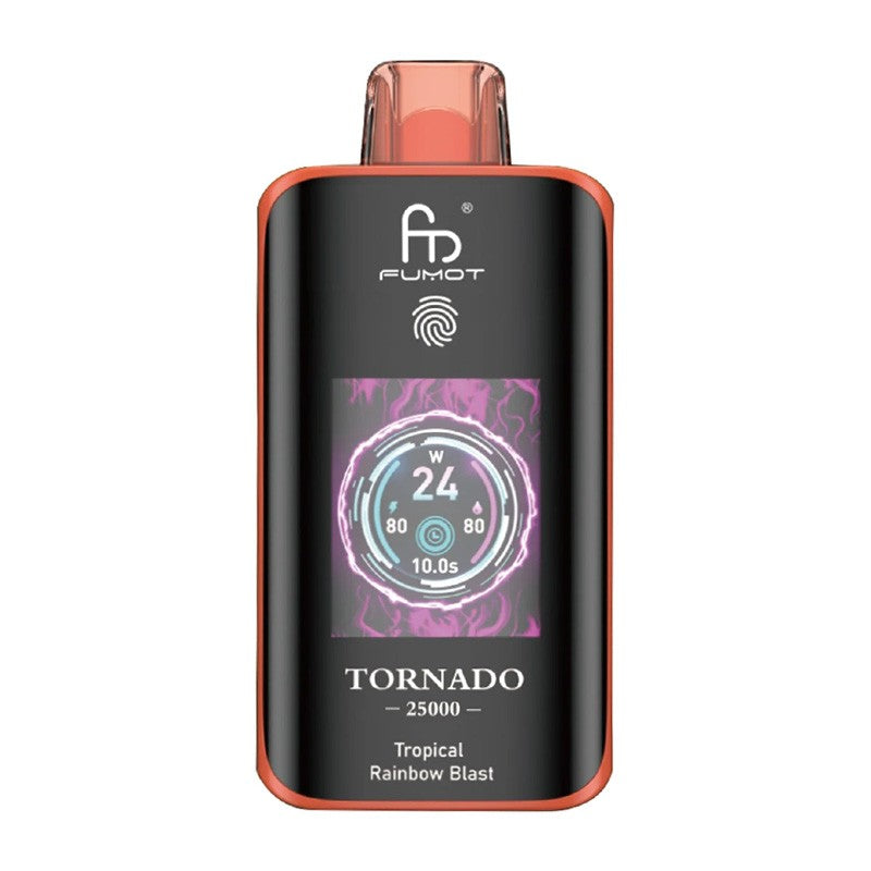 Kit jetable rechargeable Fumot Randm Tornado 25000 Puffs (interrupteur tactile)