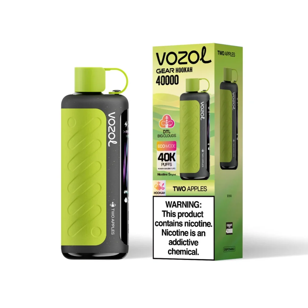 Kit jetable Vozol Gear Hookah 40000 40K Puffs