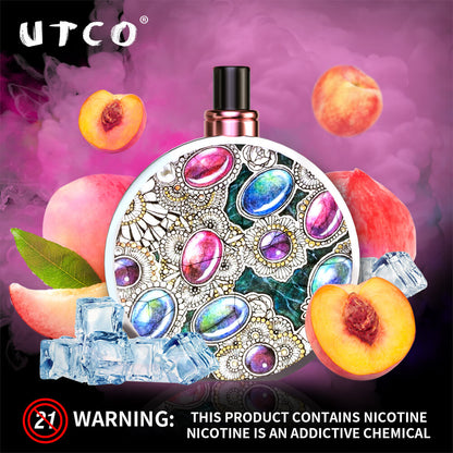 Kit UTCO Perfume Bottle 6000 puff cigarette électronique jetable rechargeable