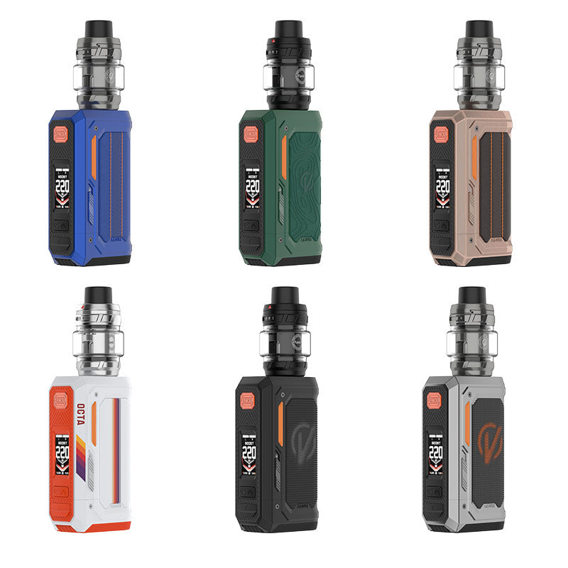 Kit Vaporesso Armour OCTA 220W avec atomiseur iTank T Dual Mesh 6ml