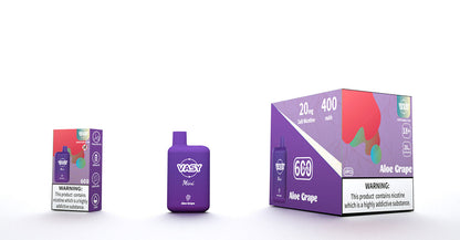 Kit VASY Mini 600 puff cigarette électronique jetable 20mg 10 pièces/paquet