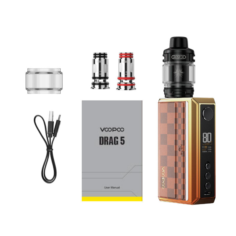 Kit Voopoo Drag 5 177W Box Mod