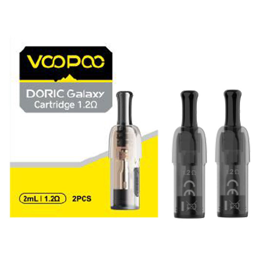 Cartouche de remplacement Voopoo Doric Galaxy 2 ml (2 pièces/paquet)