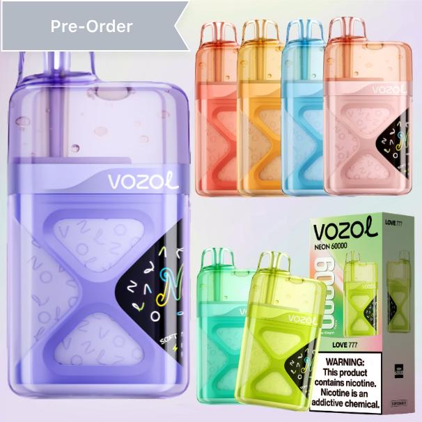 Kit jetable rechargeable VOZOL NEON 60K 60000 Puffs