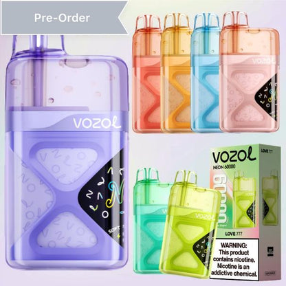 Kit jetable rechargeable VOZOL NEON 60K 60000 Puffs