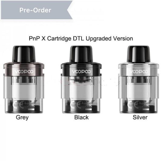 Cartouches de rechange vides pour pods VOOPOO PnP X (version améliorée) 2 pièces/paquet