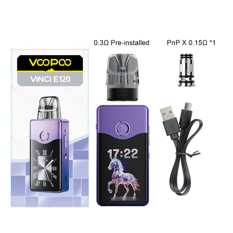 Kit Pod VOOPOO VINCI E120 120W Pas Cher | fr.vapormo.com frvapormo Kit Pod VOOPOO VINCI E120 120W Pas Cher | fr.vapormo.com frvapormo