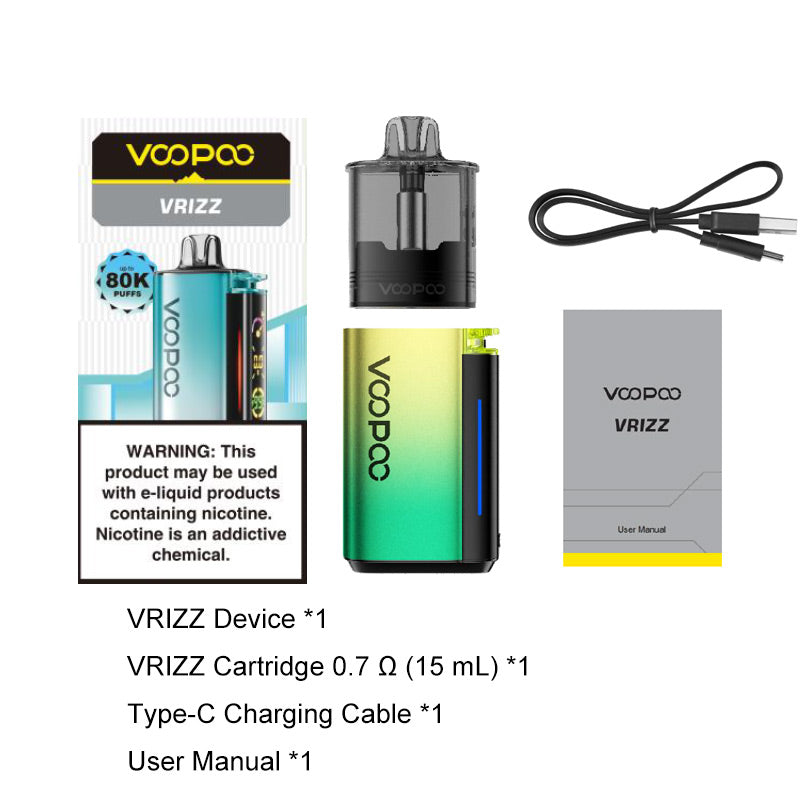 Kit Pod Vrizz VOOPOO 800mAh 15ml