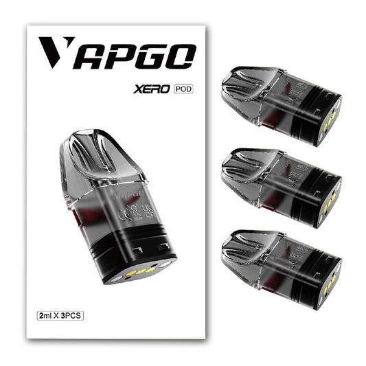 Cartouche de remplacement VAPGO XERO pour kit XERO Classic / XERO Nano Kit 2 ml (3 pièces/paquet)