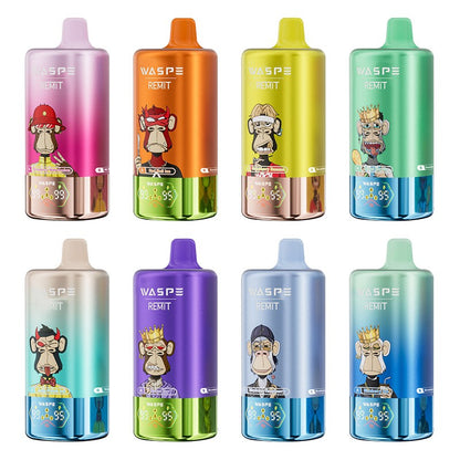 Kit jetable rechargeable WASPE Aiviou 100K 100000 Puffs 4in1