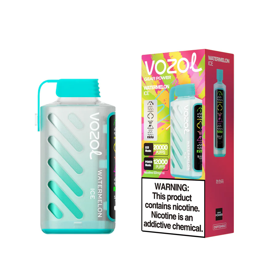 Kit jetable rechargeable VOZOL Gear Power 20000 (affichage LED)