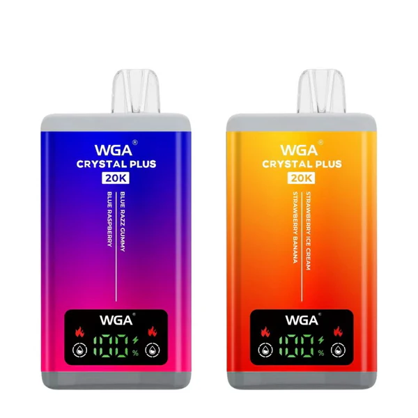 Kit jetable rechargeable WGA Crystal Plus 20000 Puffs 2-in-1