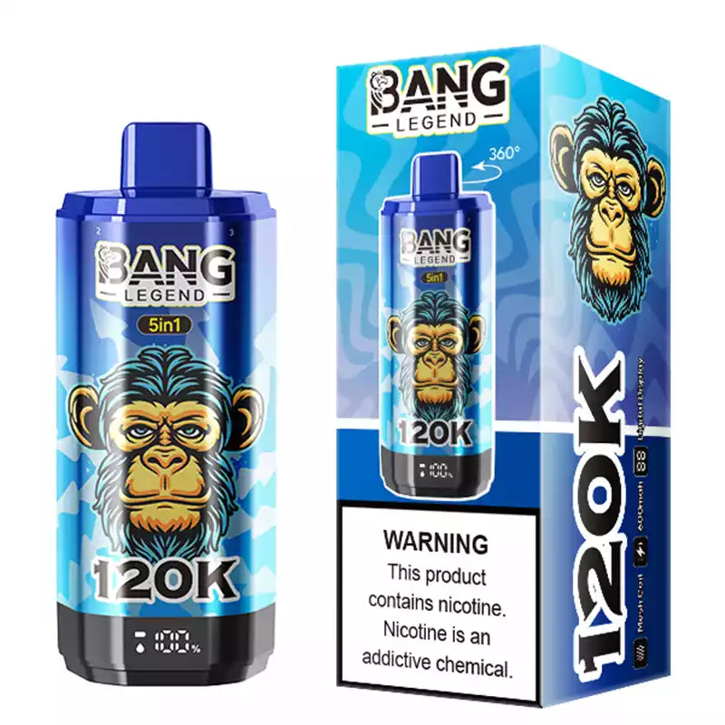 Kit jetable Bang Legend 120000 120K Puffs 5in1 Soldes Pas Cher | fr.vapormo.com frvapormo Kit jetable Bang Legend 120000 120K Puffs 5in1 Soldes Pas Cher | fr.vapormo.com frvapormo