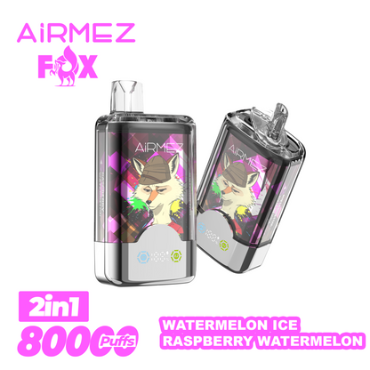 Kit jetable AiRMEZ Fox 80000 80K Puffs 30ml (Dual Flavor)