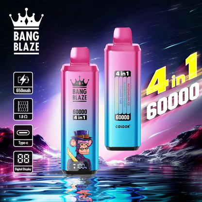 Kit jetable rechargeable Bang Blaze 4IN1 60000 Puffs