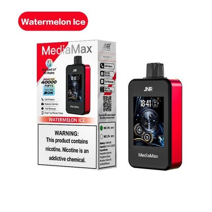 Kit jetable rechargeable JNR MediaMax 40000 21ml