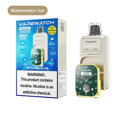 Kit jetable JNR VapeWatch Removable Screen 30K (30000 Puffs)
