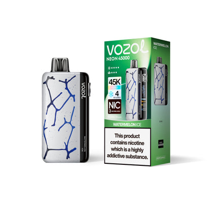 Kit jetable prérempli Vozol Neon 45000 Puffs 24 ml (45K Puffs)