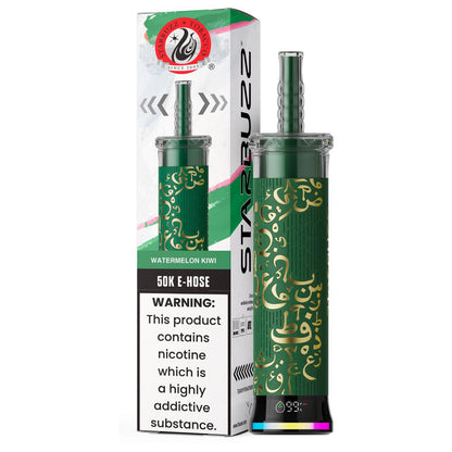 Kit jetable Starbuzz 50K E-Hose 40ml (50000 Puffs)