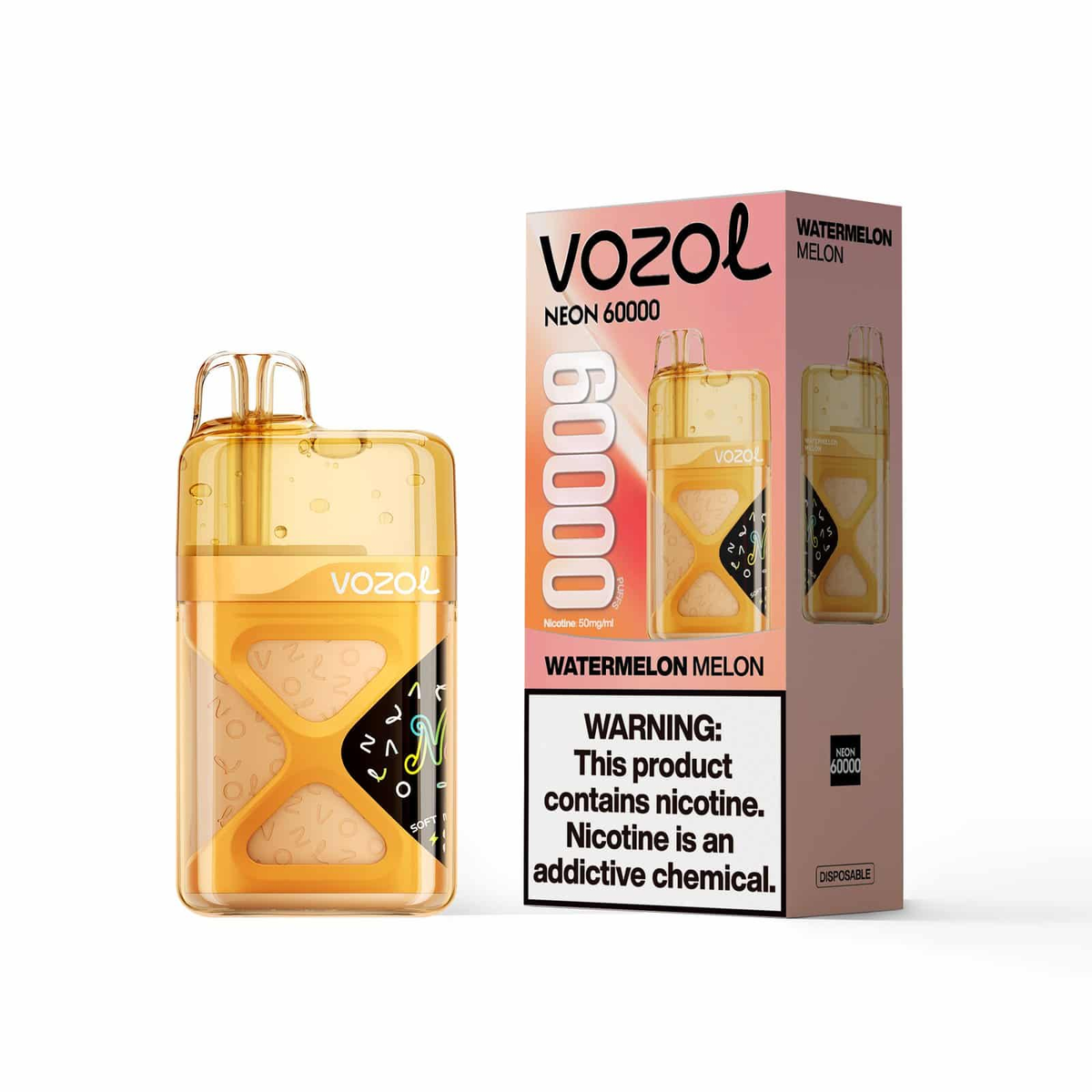 Kit jetable rechargeable VOZOL NEON 60K 60000 Puffs